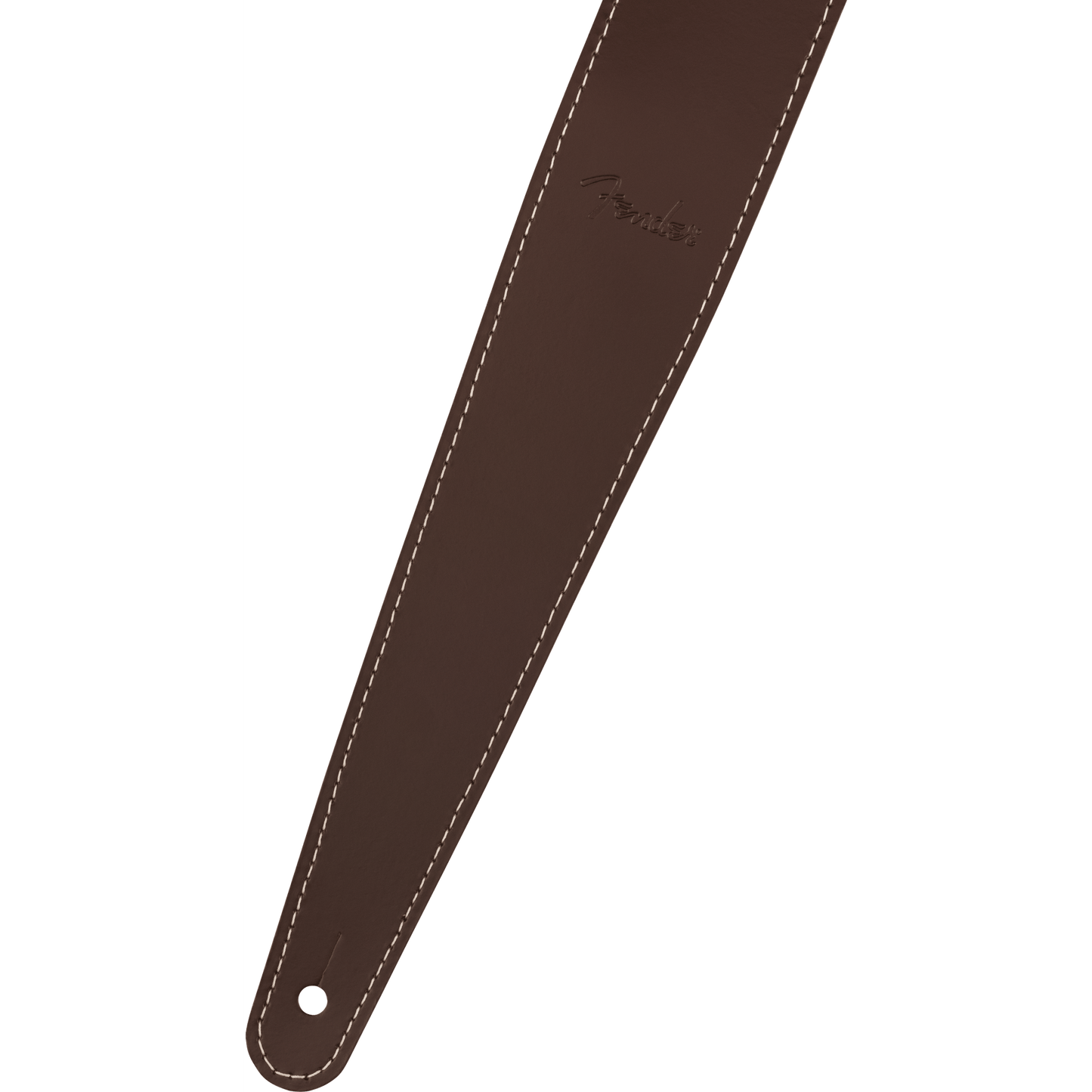 FENDER ESSENTIALS LEATHER STRAP BROWN - Joondalup Music Centre