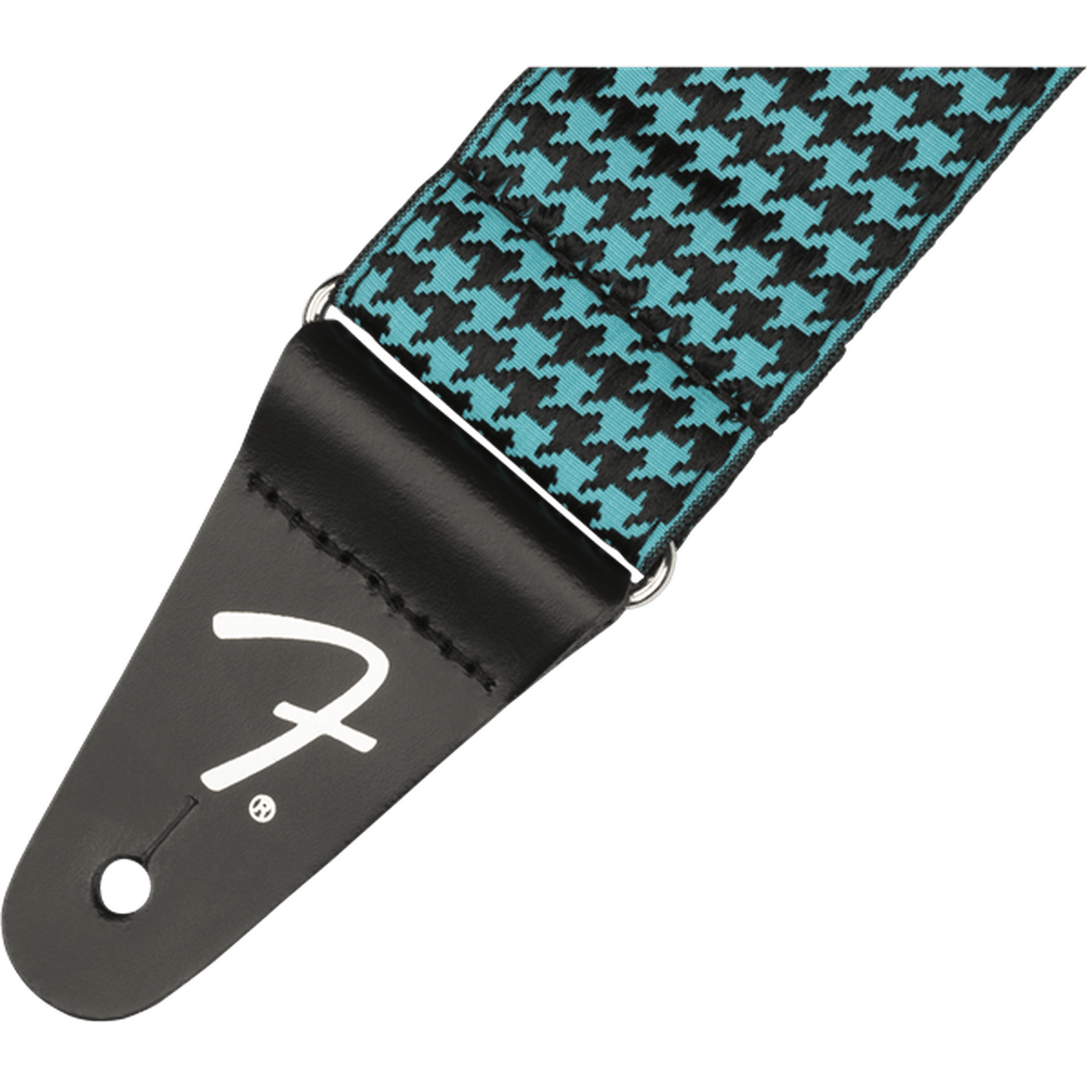 Fender Houndstooth Strap Teal - Joondalup Music Centre