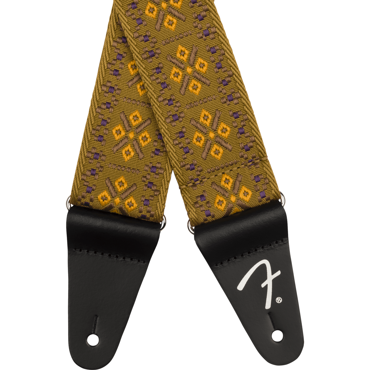 FENDER PASADENA WOVEN GUITAR STRAP - LATTICE TAN - Joondalup Music Centre