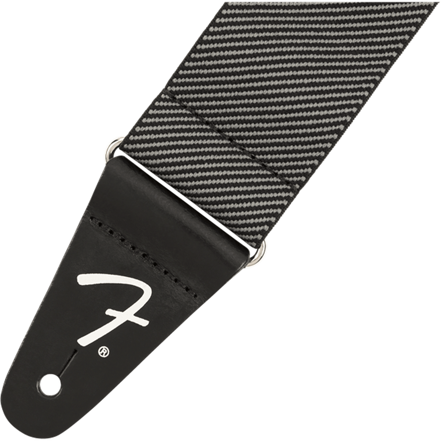FENDER WEIGHLESS STRAP WHITE TWEED - Joondalup Music Centre