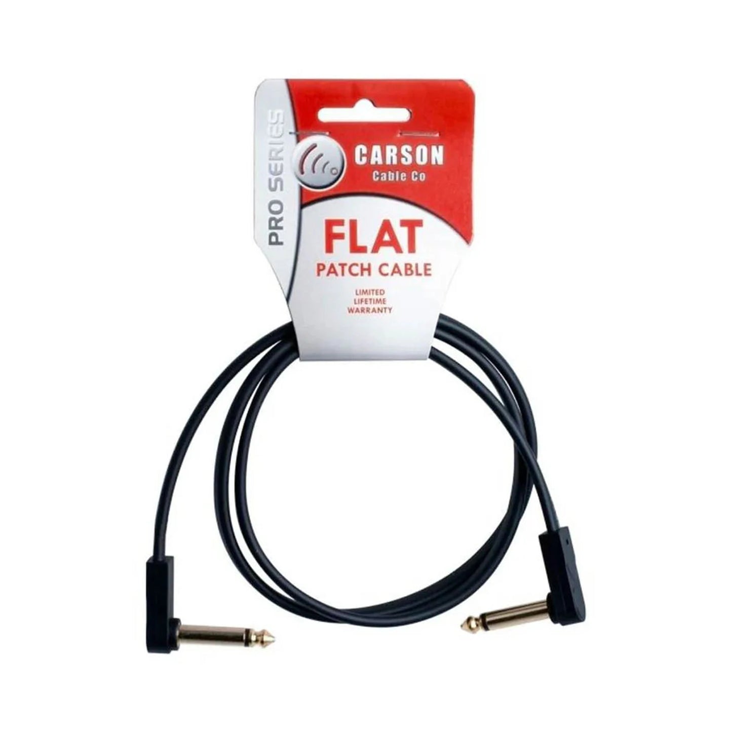 Carson FLAT3 Pro Flat Patch Cable - 3Ft