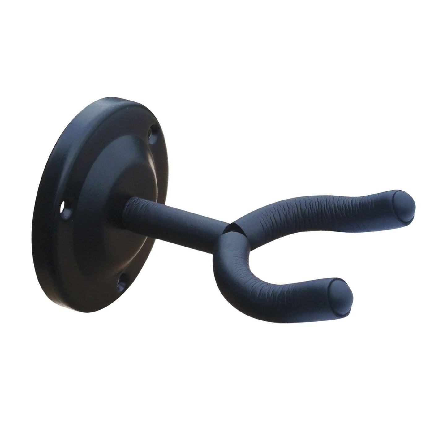 Fretz Compact Wall Mounted Guitar Hanger - Black - Joondalup Music Centre