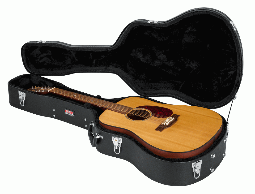 Gator GWE-DREAD Acoustic Guitar/12 String Hard Case - Joondalup Music Centre