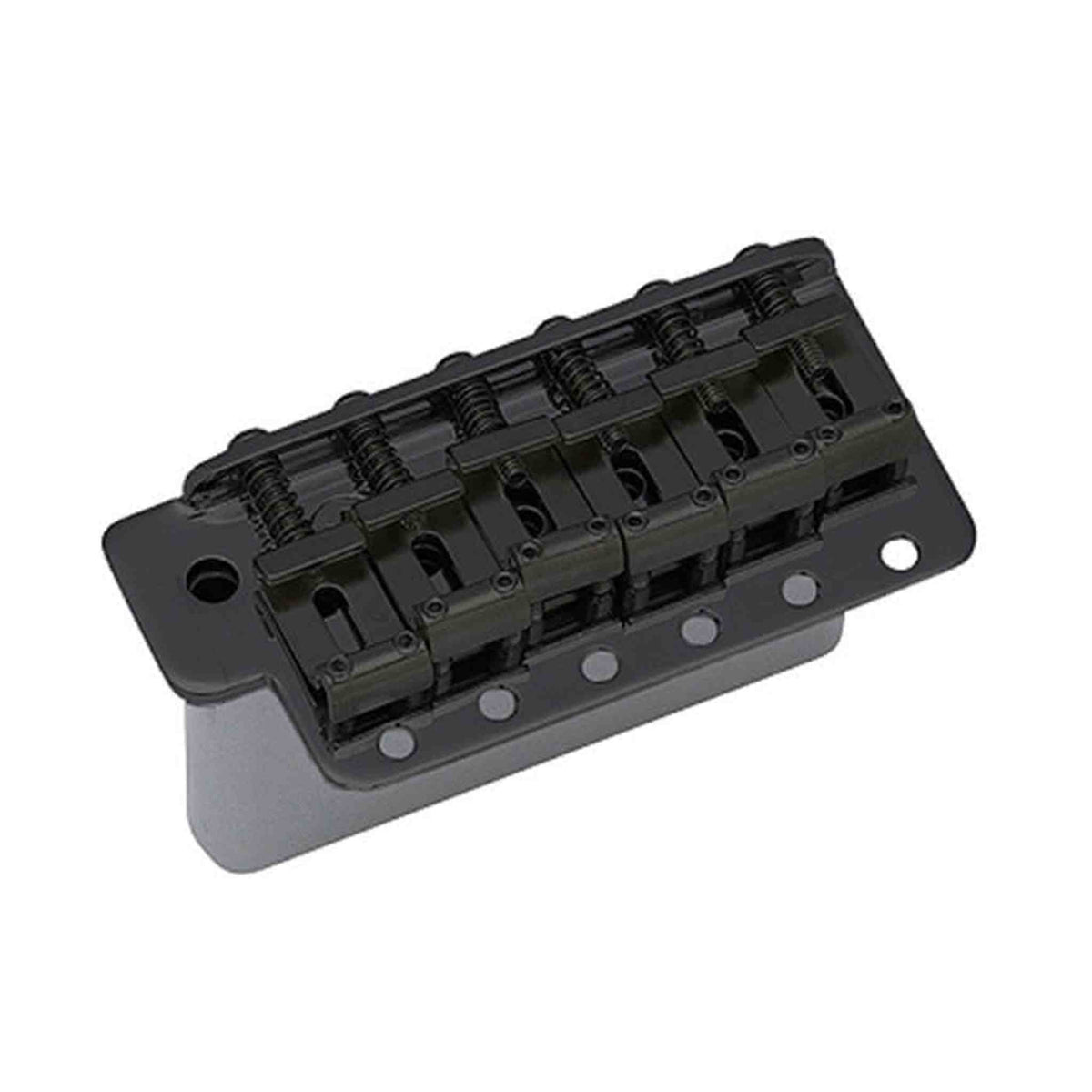 Gotoh GE101T Vintage 6-point Tremolo Bridge in Black Chrome Finish