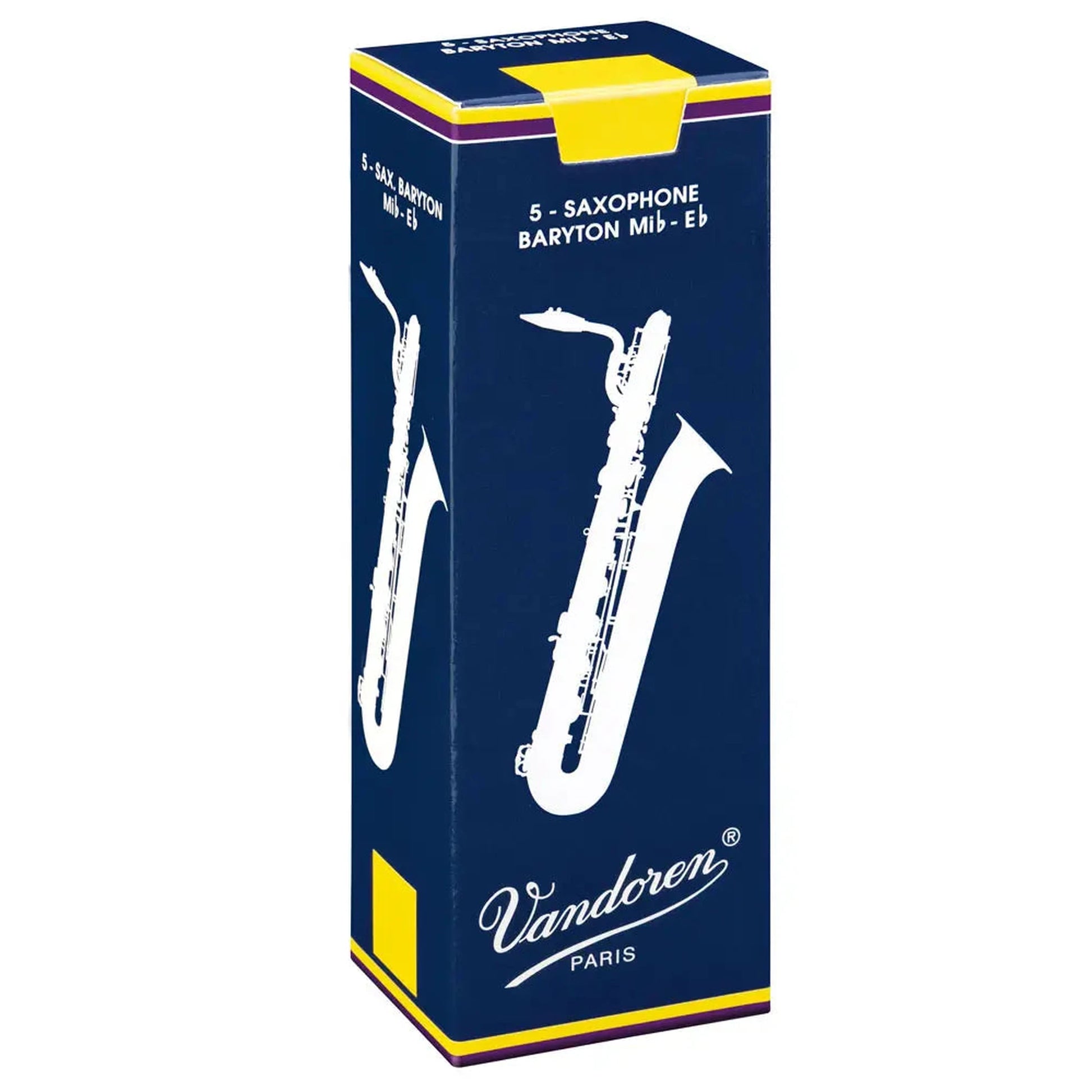 Vandoren Traditional Series Eb Baritone Sax Reeds - Size 3.5-REEDS-Joondalup Music Centre