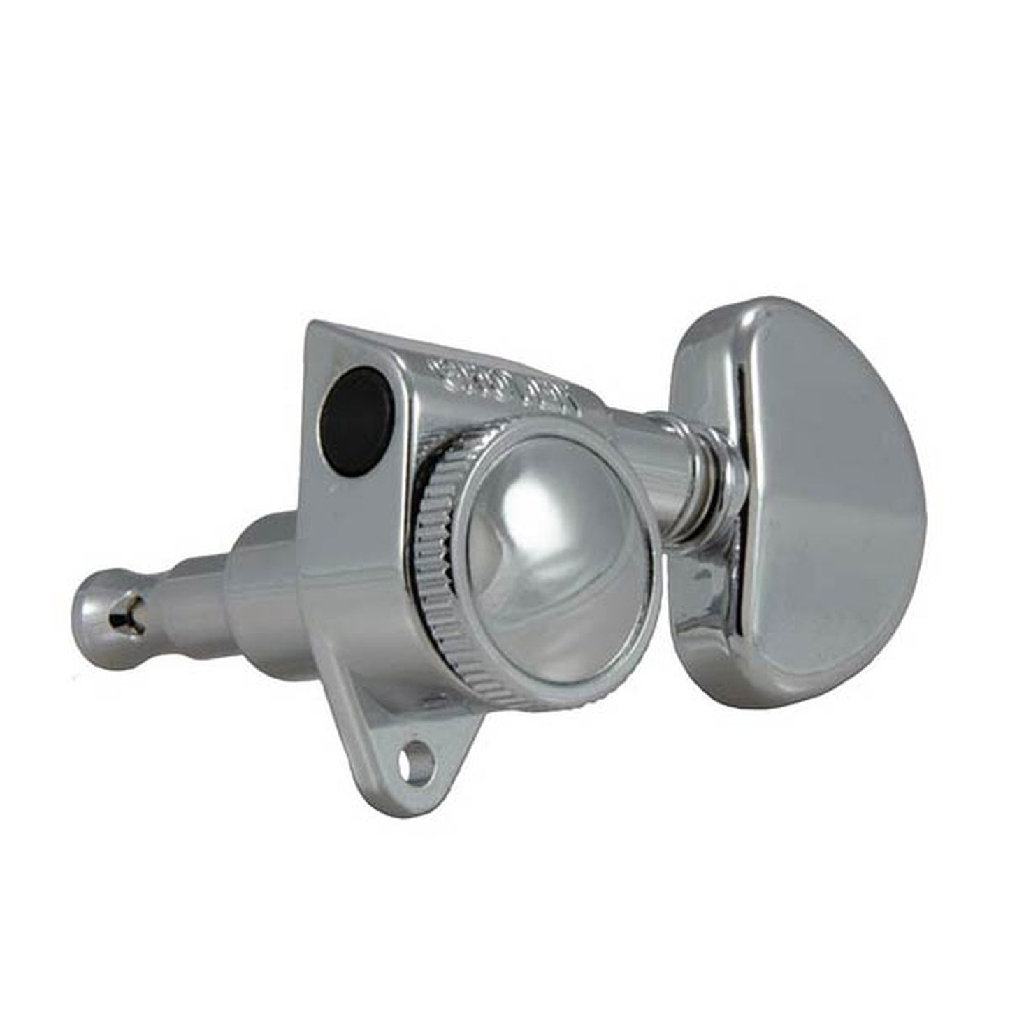 Grover GRO502 Roto-Grip Locking 3-A-Side Machine Heads - Chrome - Joondalup Music Centre