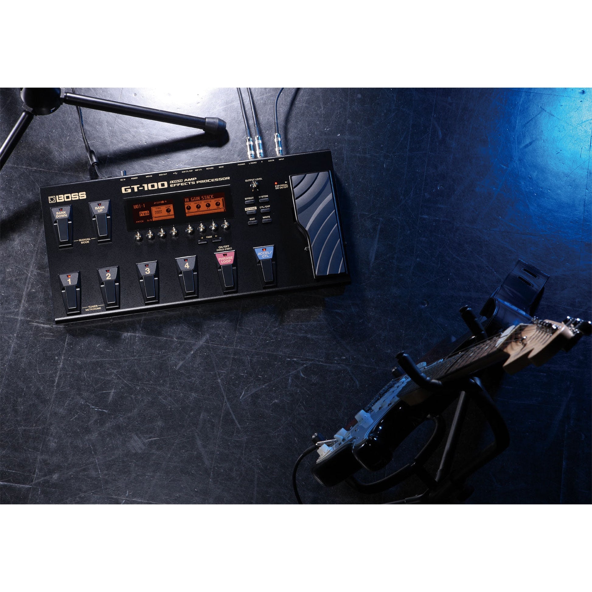 BOSS GT-100 AMP EFFECTS PROCESSOR - Joondalup Music Centre