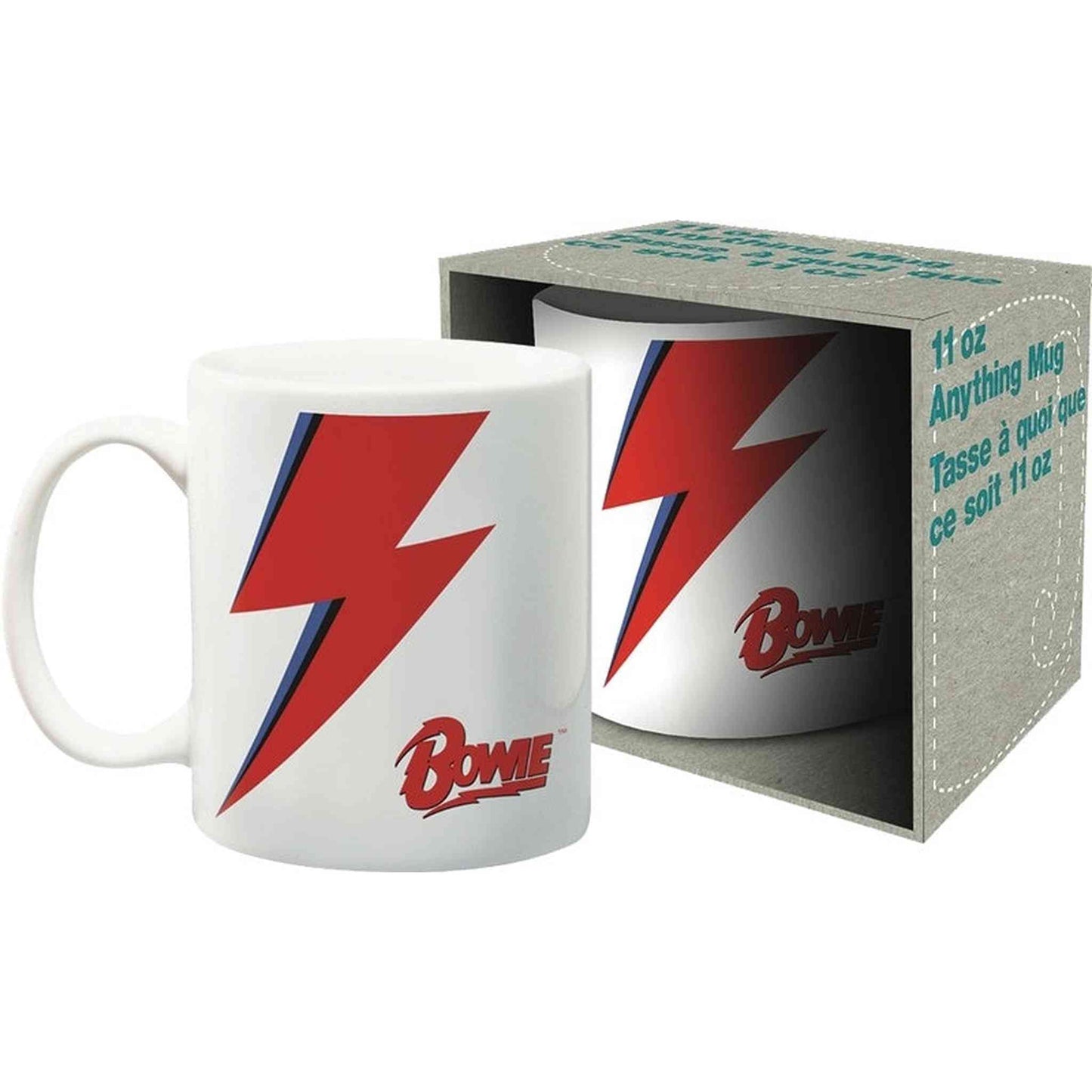 DAVID BOWIE - LIGHTNING 8OZ MUG - Joondalup Music Centre