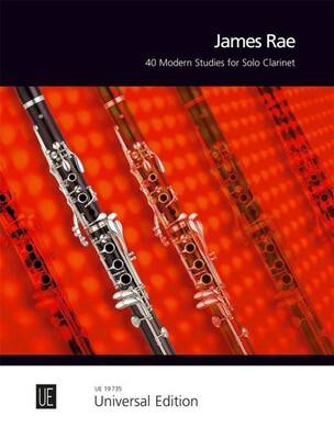 40 Modern Studies For Solo Clarinet - Joondalup Music Centre
