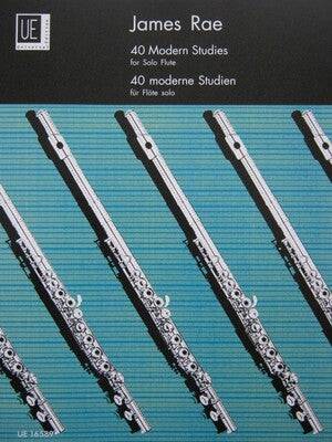 40 Modern Studies For Solo Flute - Joondalup Music Centre