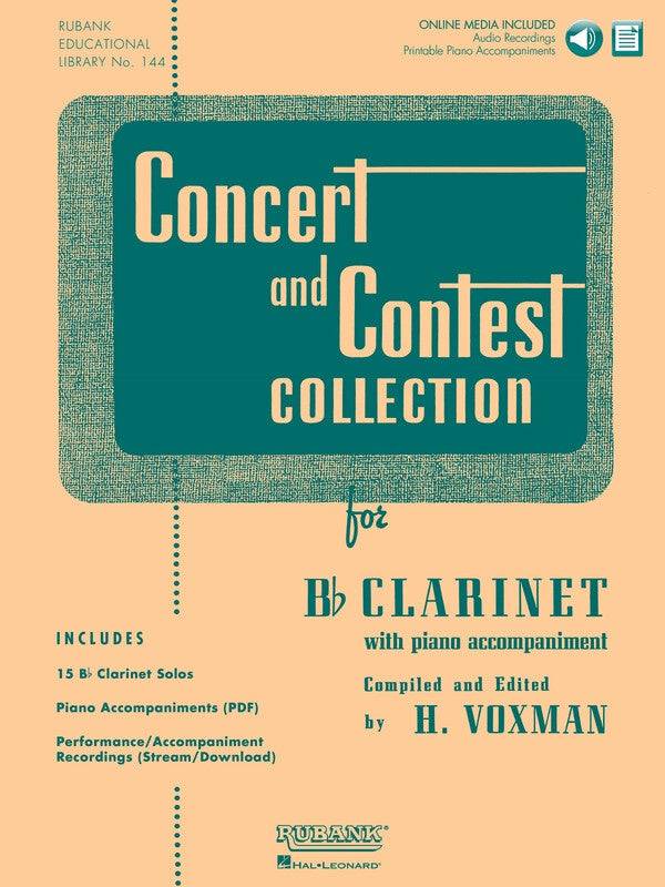 Concert And Contest Collection For Bb Clarinet - Joondalup Music Centre