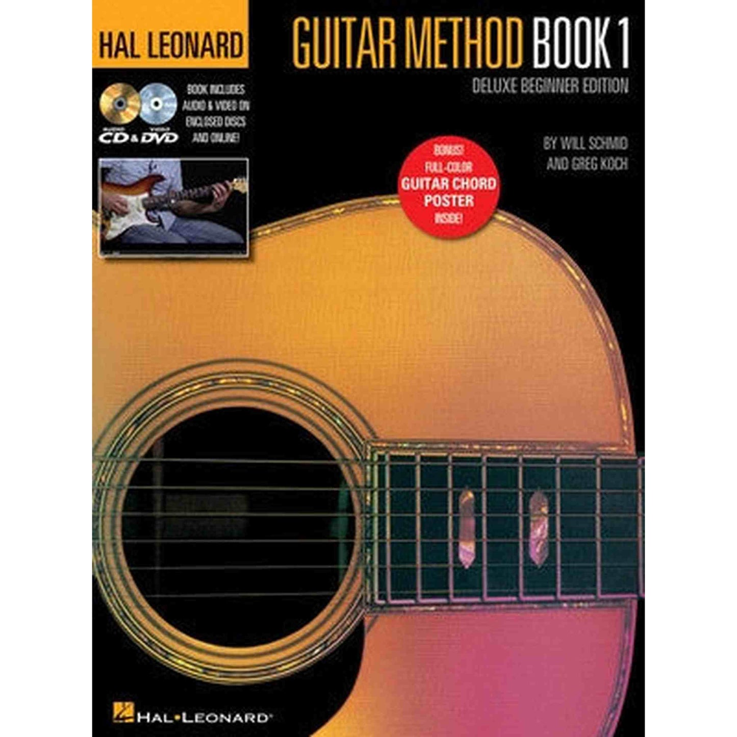 Hal Leonard Guitar Method Book 1 CD+Dvd - Joondalup Music Centre