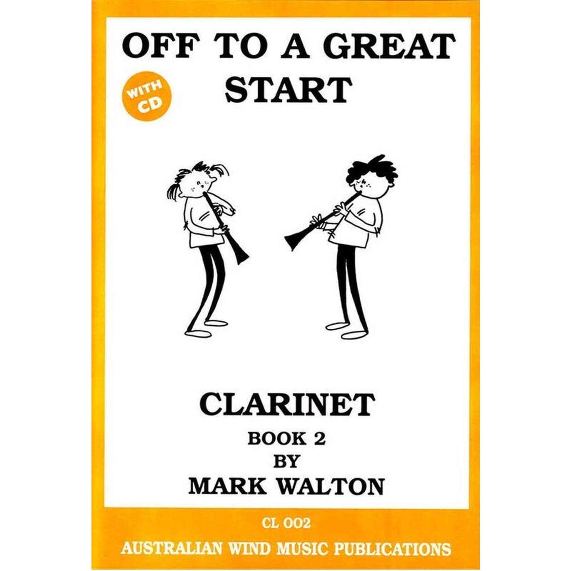 Off To A Great Start For Clarinet Book 2 - Joondalup Music Centre