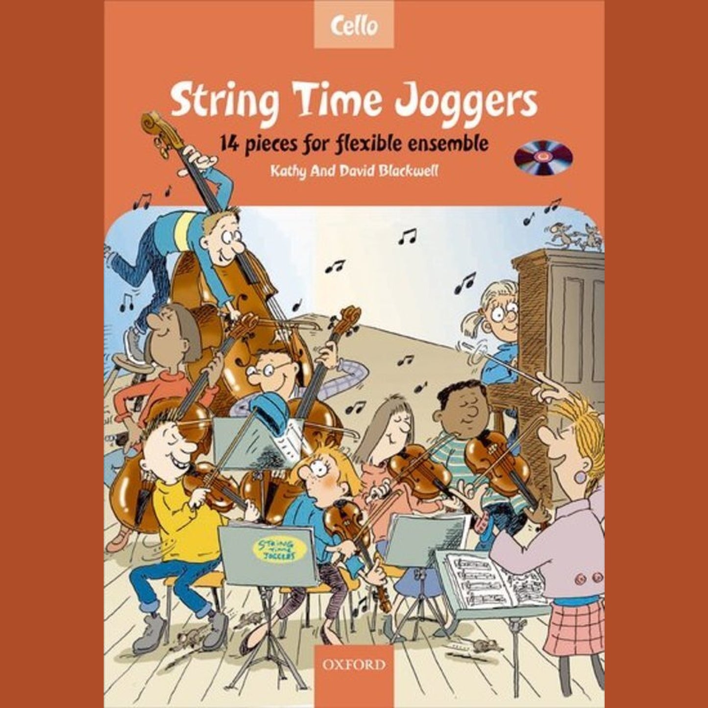String Time Joggers Cello Book + CD - Joondalup Music Centre