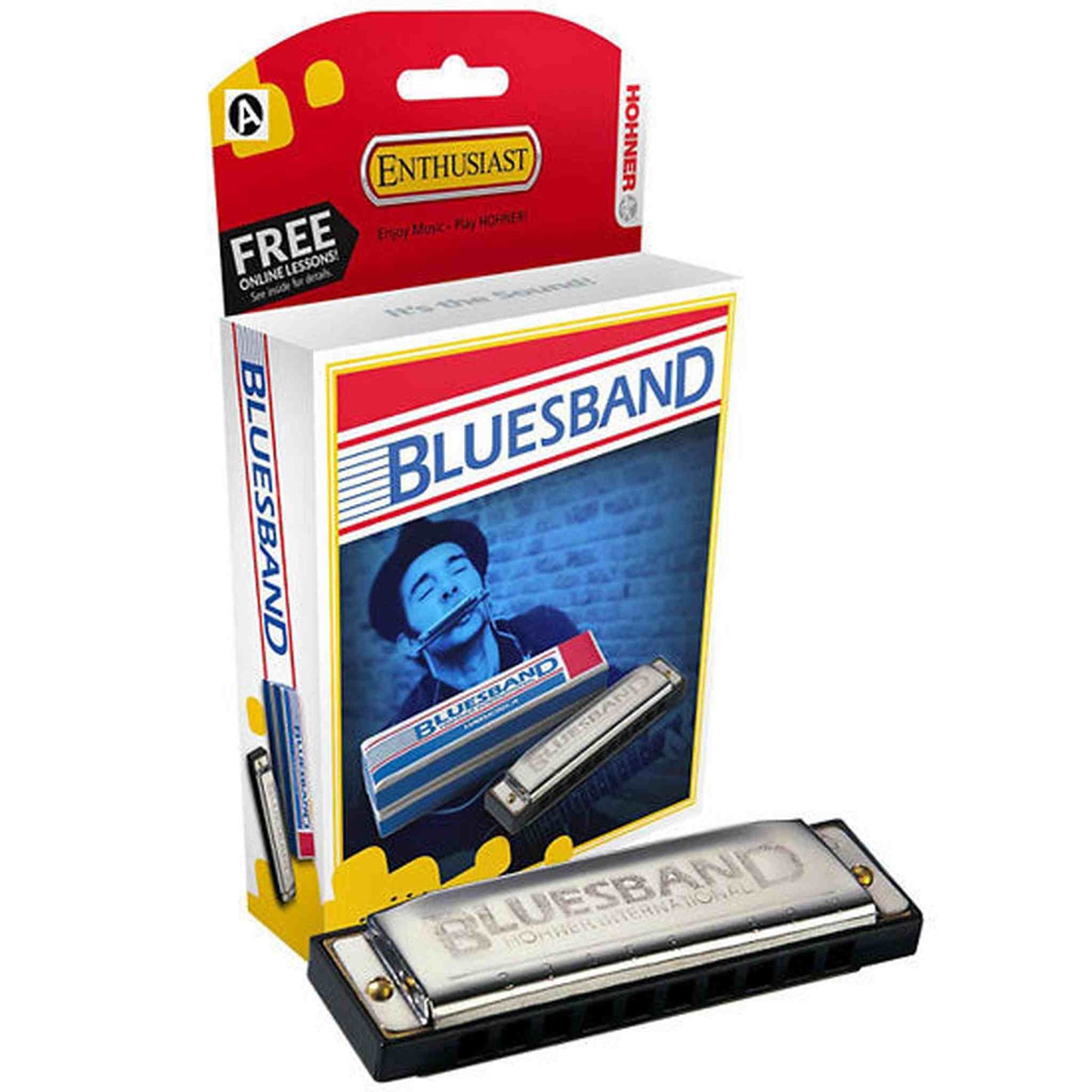 Hohner Bluesband Harmonica - A Major Diatonic - Joondalup Music Centre