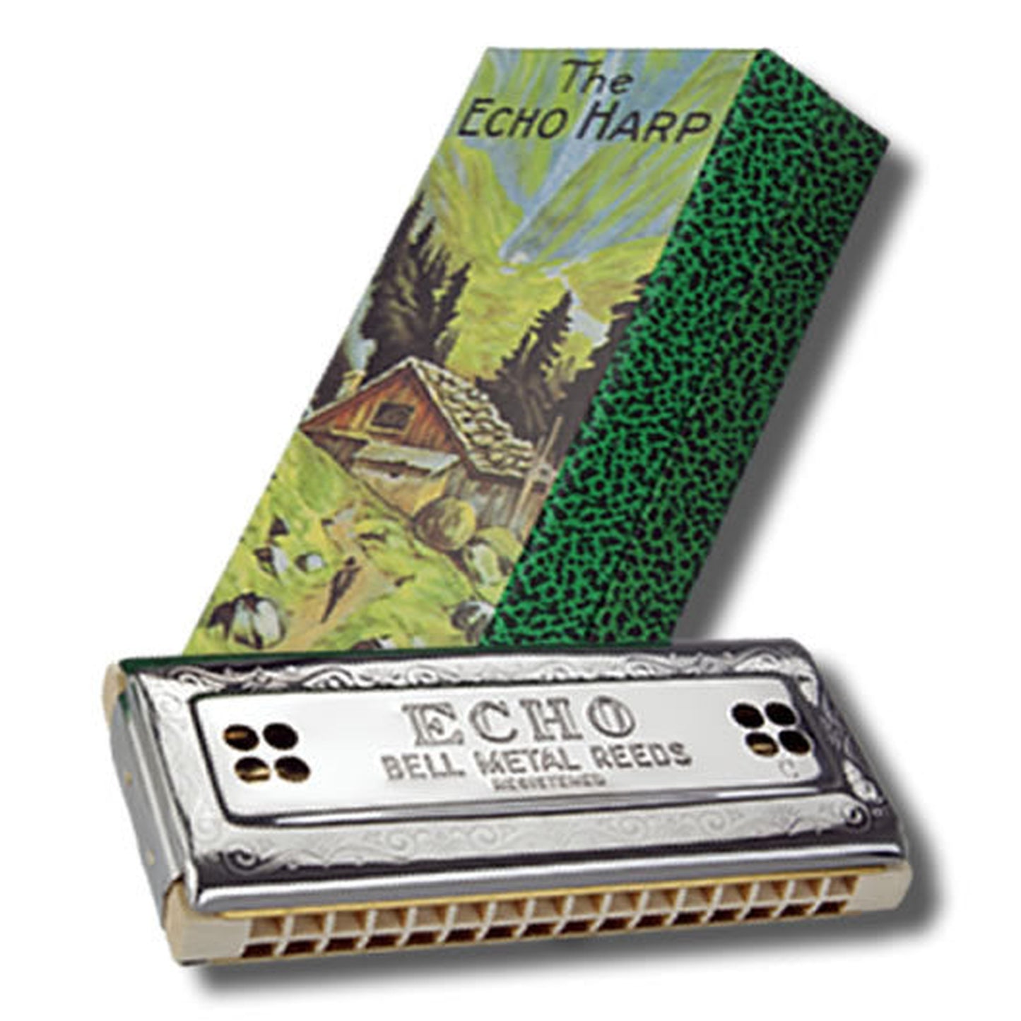Hohner Echo 62 Hole Harmonica - C/G Major Diatonic - Joondalup Music Centre