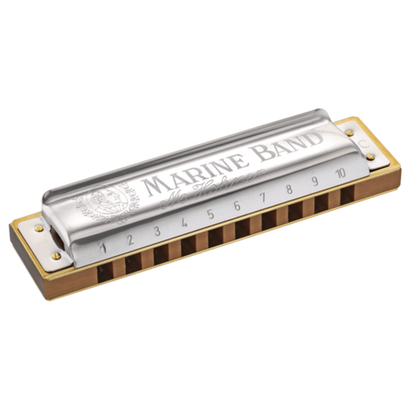 Hohner Marine Band Harmonica - D Major Diatonic - Joondalup Music Centre
