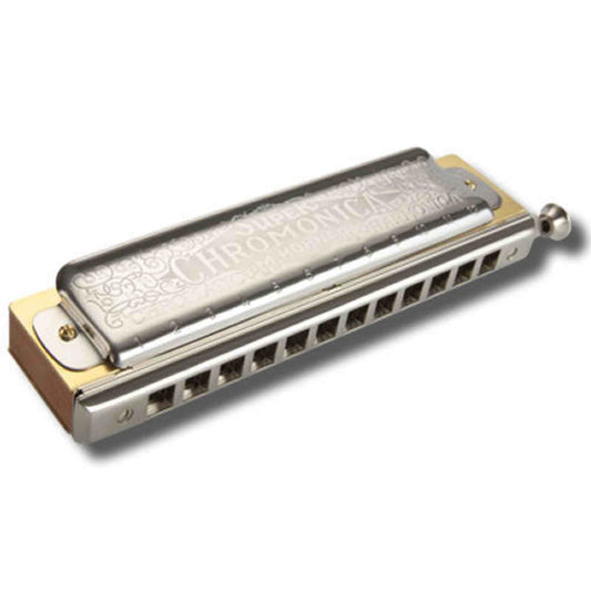 Hohner Super Chromonica 12 Hole Chromatic Harmonica - C Major Diatonic - Joondalup Music Centre