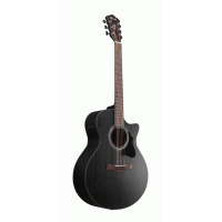 IBANEZ AE295 ACOUSTIC GUITAR - WEATHERED BLACK OPEN PORE - Joondalup Music Centre