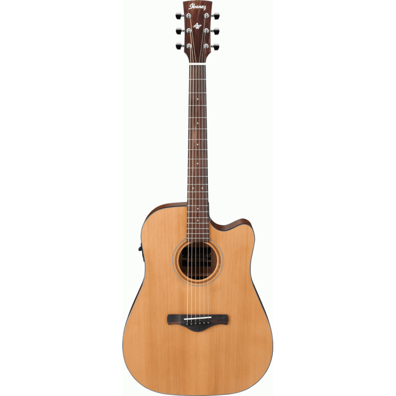 Ibanez AW65ECE LG Artwood Dreadnaught Acoustic/Electric Guitar - Cedar - Joondalup Music Centre