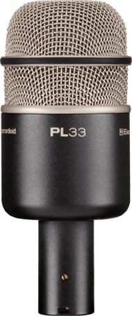 ELECTRO-VOICE PL33 DYNAMIC SUPERCARDIOID MICROPHONE - Joondalup Music Centre
