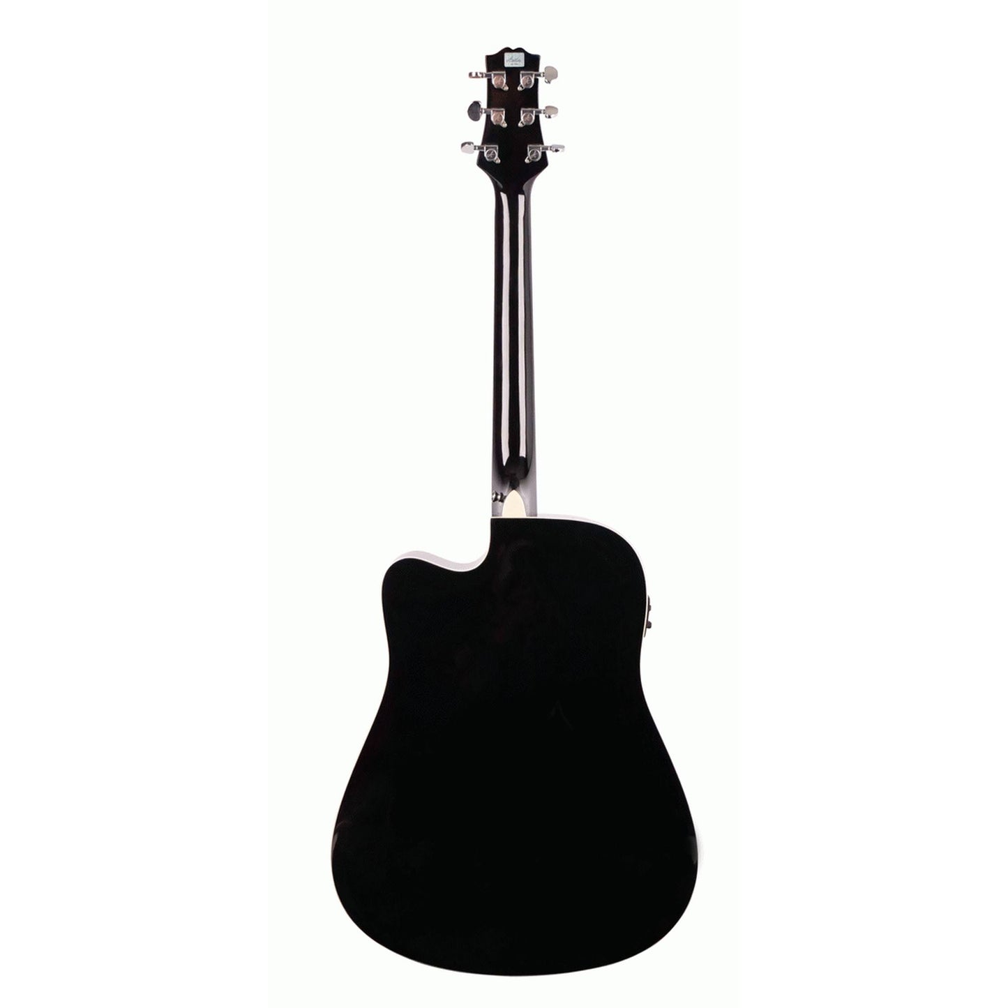 Ashton D20SCEQ Acoustic Guitar - Black
