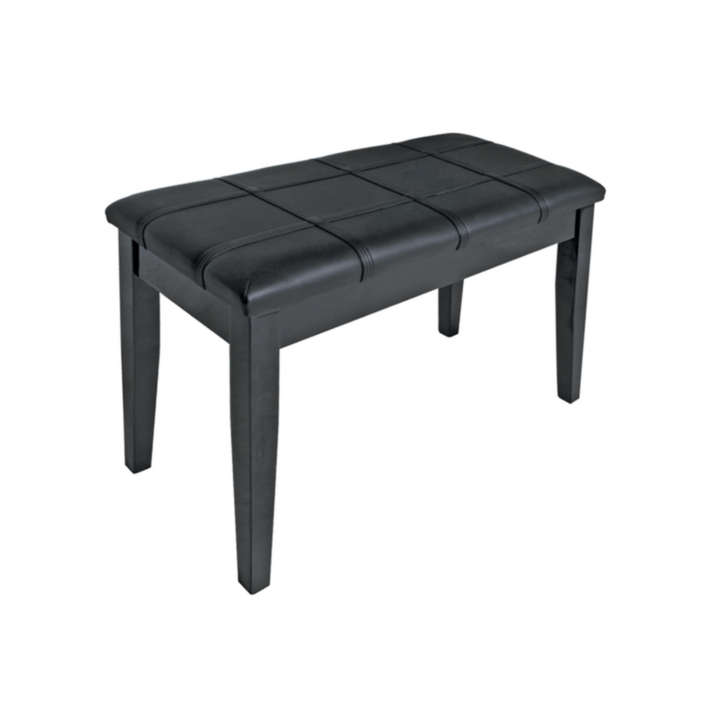 AMS KTW12 Piano Stool Wooden Bench - Black - Joondalup Music Centre