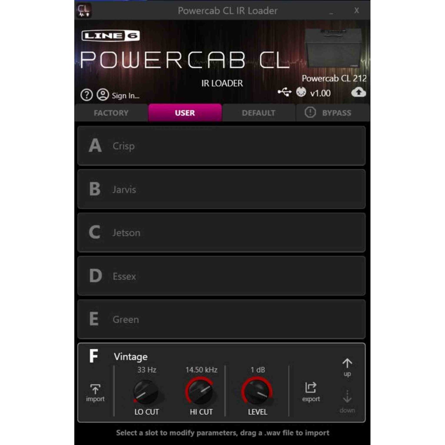 Line 6 Powercab CL 212 Guitar Speaker System
