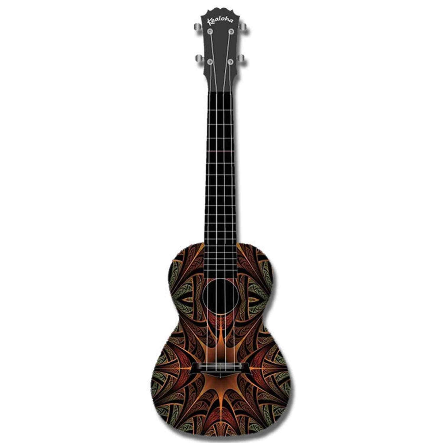 Kealoha Jungle Mask Design Concert Ukulele - Joondalup Music Centre