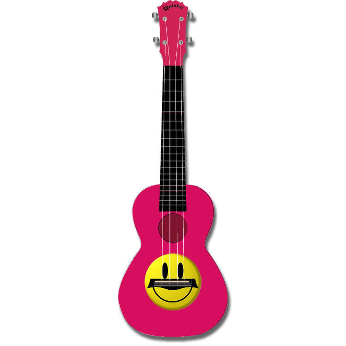 KEALOHA CONCERT PINK SMILEY UKULELE - Joondalup Music Centre