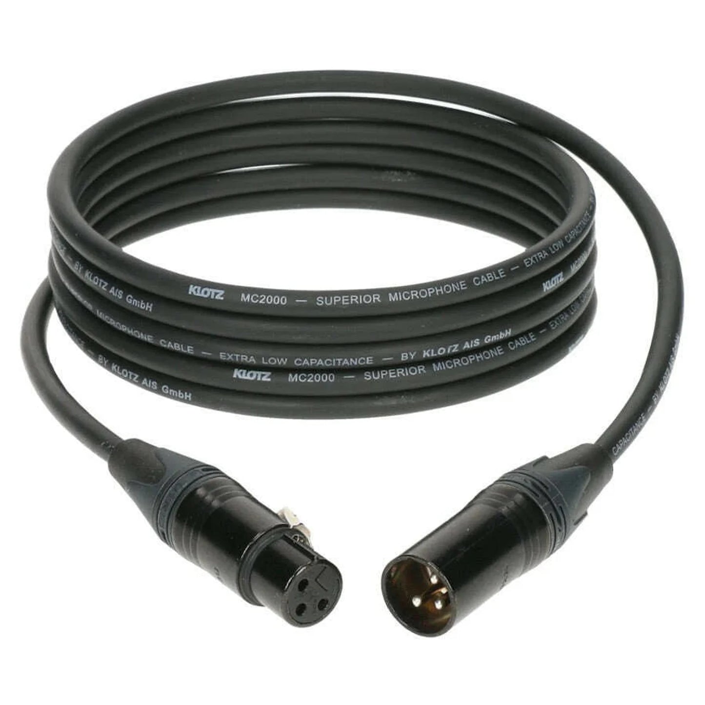 Klotz M2FM1-0300 Neutrik XLR XLR 3m Microphone Cable