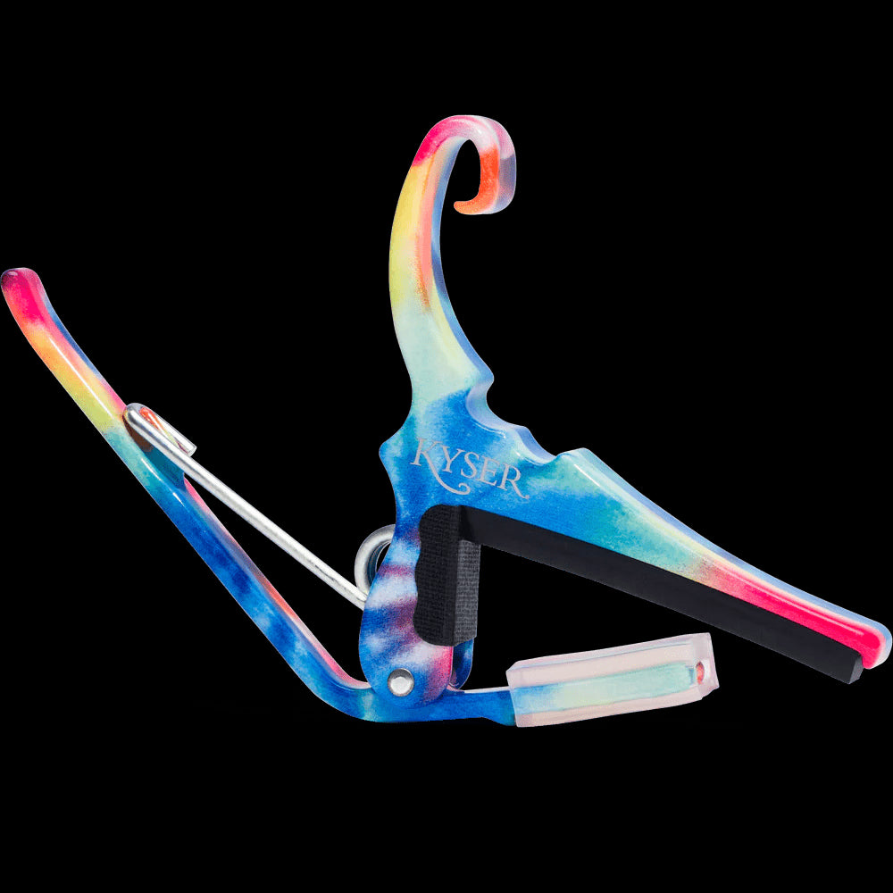 KYSER QUICK CHANGE GUITAR CAPO - TIE DYED - Joondalup Music Centre