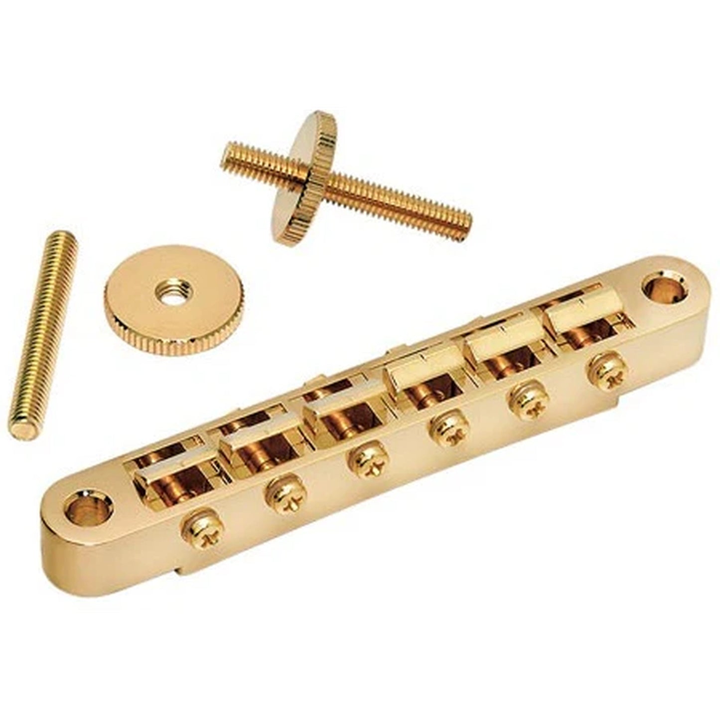 Gotoh LP8304 Guitar Les Paul Bridge Tune-O-Matic Style Gold-ACCESSORIES-Joondalup Music Centre