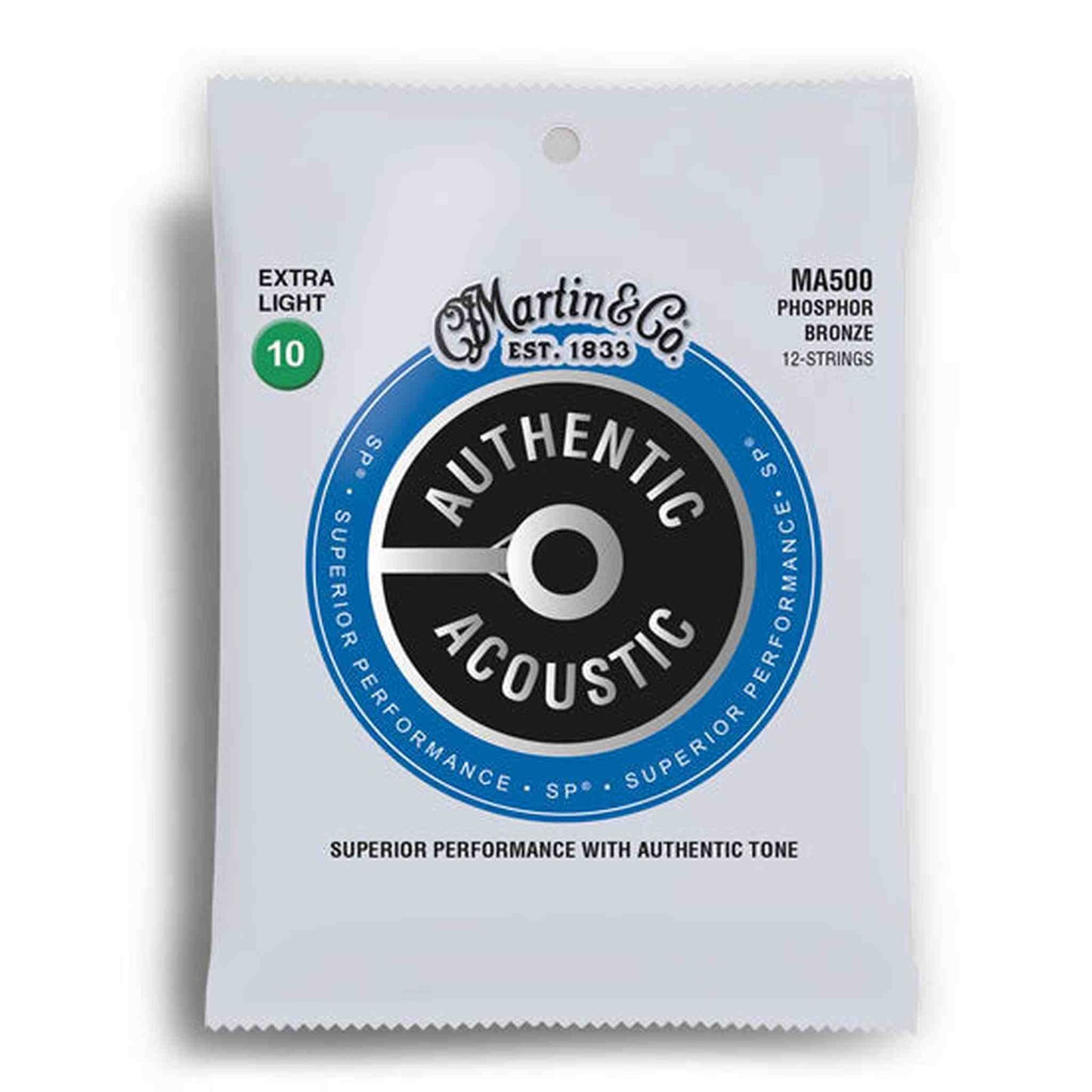 MARTIN MA500 SP 12 STRING PHOSPHOR BRONZE ACOUSTIC STRINGS - 10-47 - Joondalup Music Centre