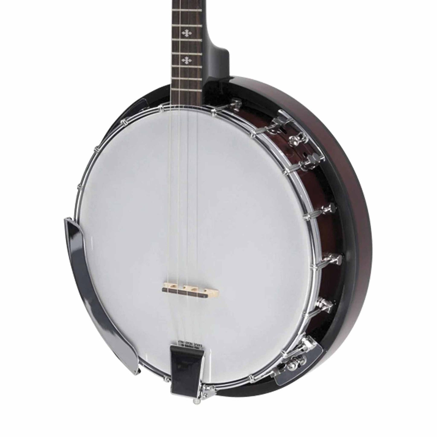 MARTINEZ 4-STRING TENOR RESONATOR BANJO - NATURAL GLOSS - Joondalup Music Centre