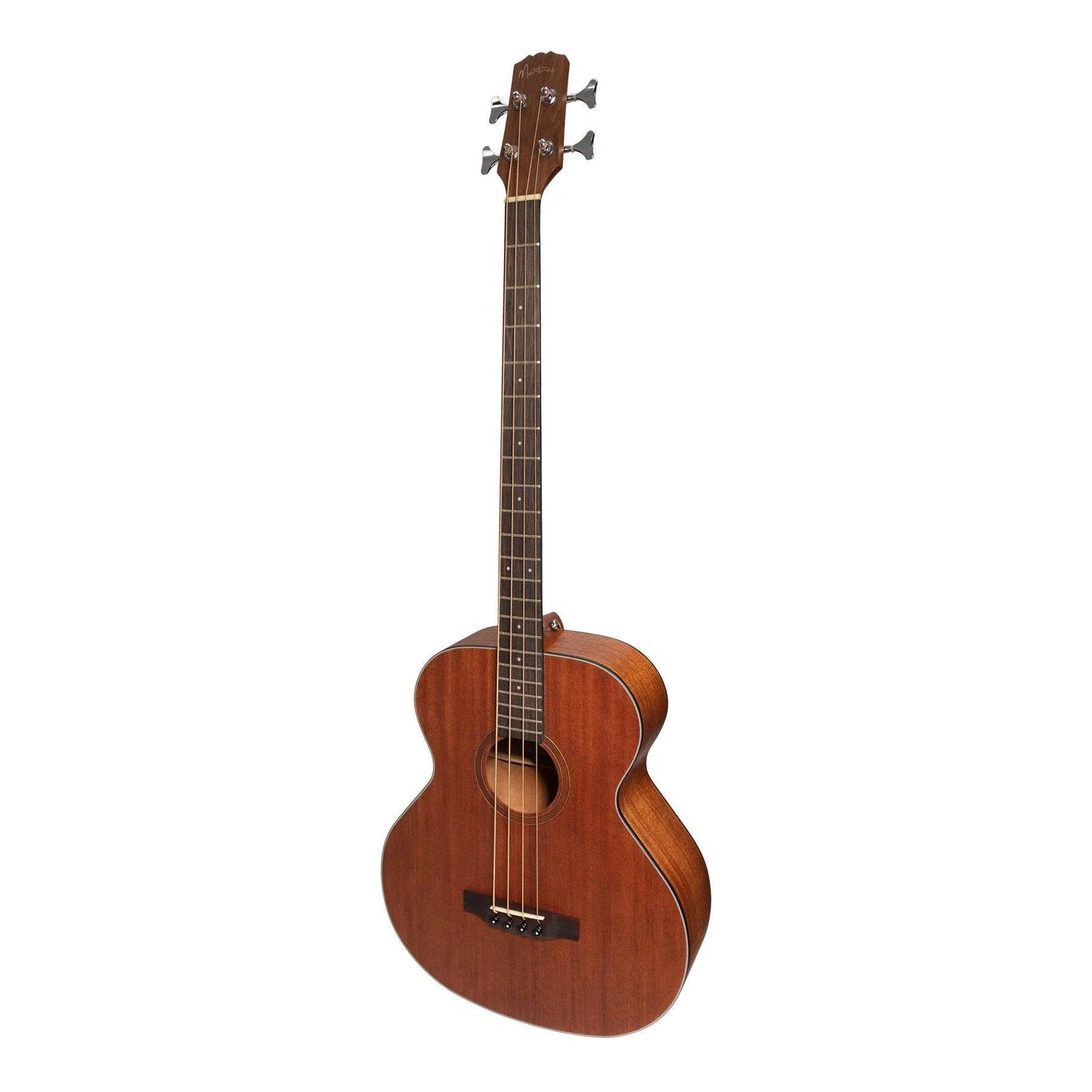 MARTINEZ SOLID MAHOGANY TOP ACOUSTIC-ELECTRIC BASS - Joondalup Music Centre