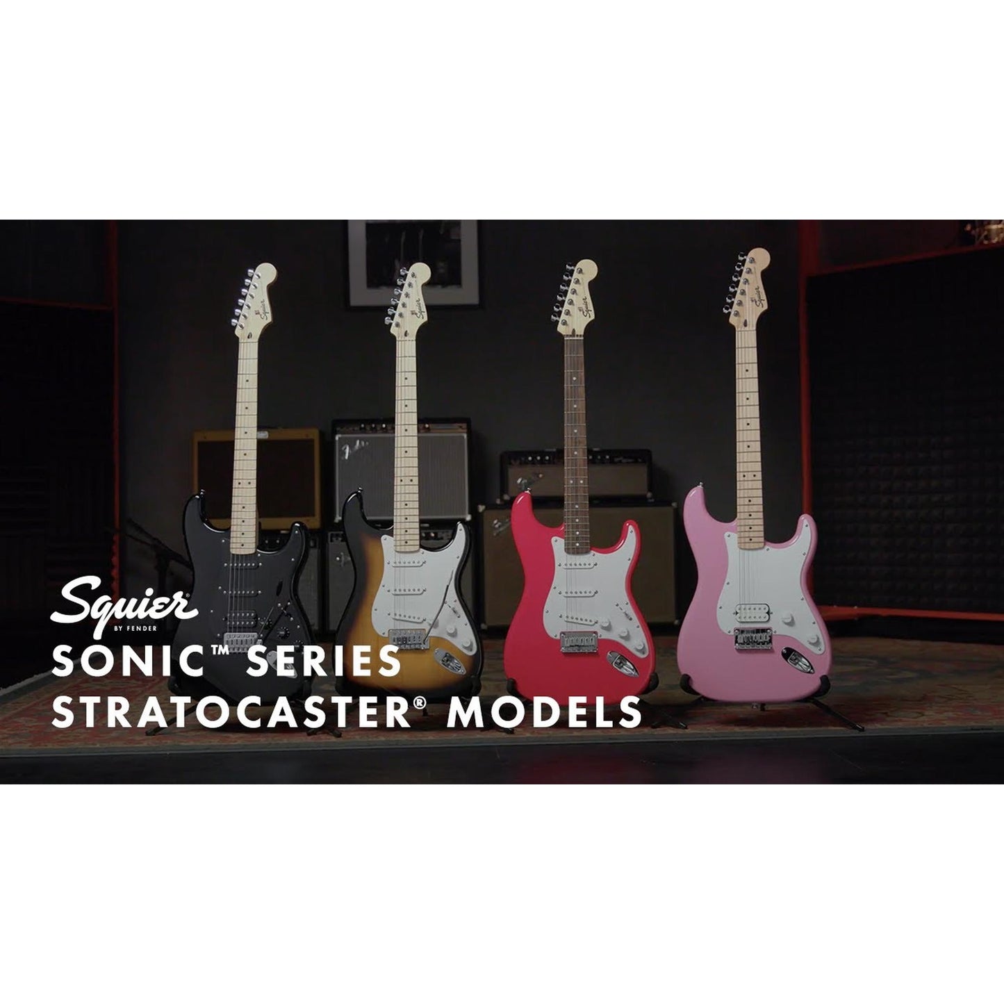 Squier Limited Edition Affinity Series Stratocaster H HT - Black