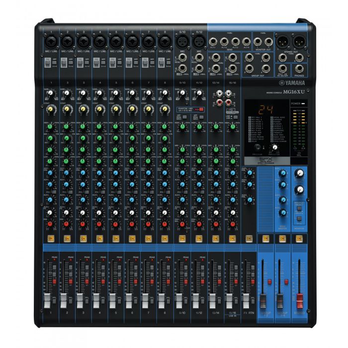 Yamaha MG16XU D-Pre Mixer with Effects & USB - Joondalup Music Centre