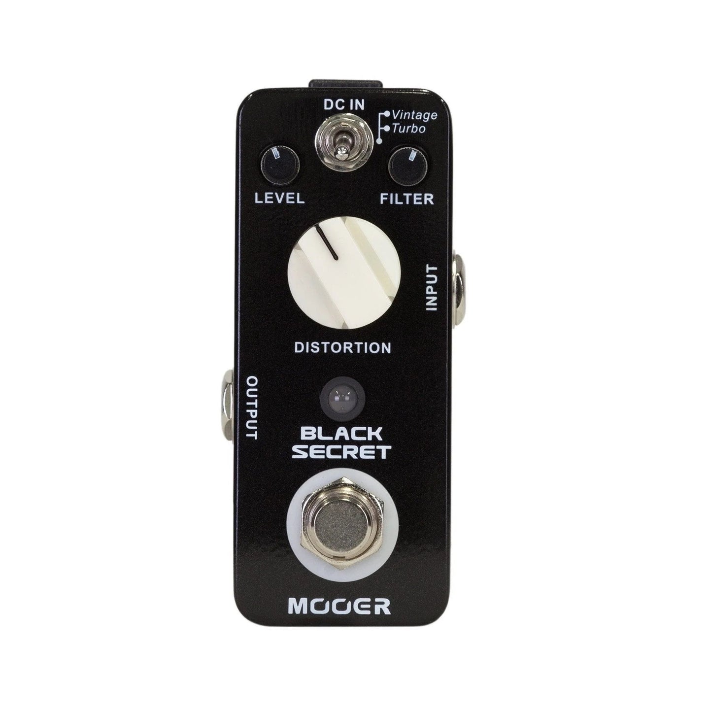 Mooer Black Secret Distortion Effects Pedal - Joondalup Music Centre