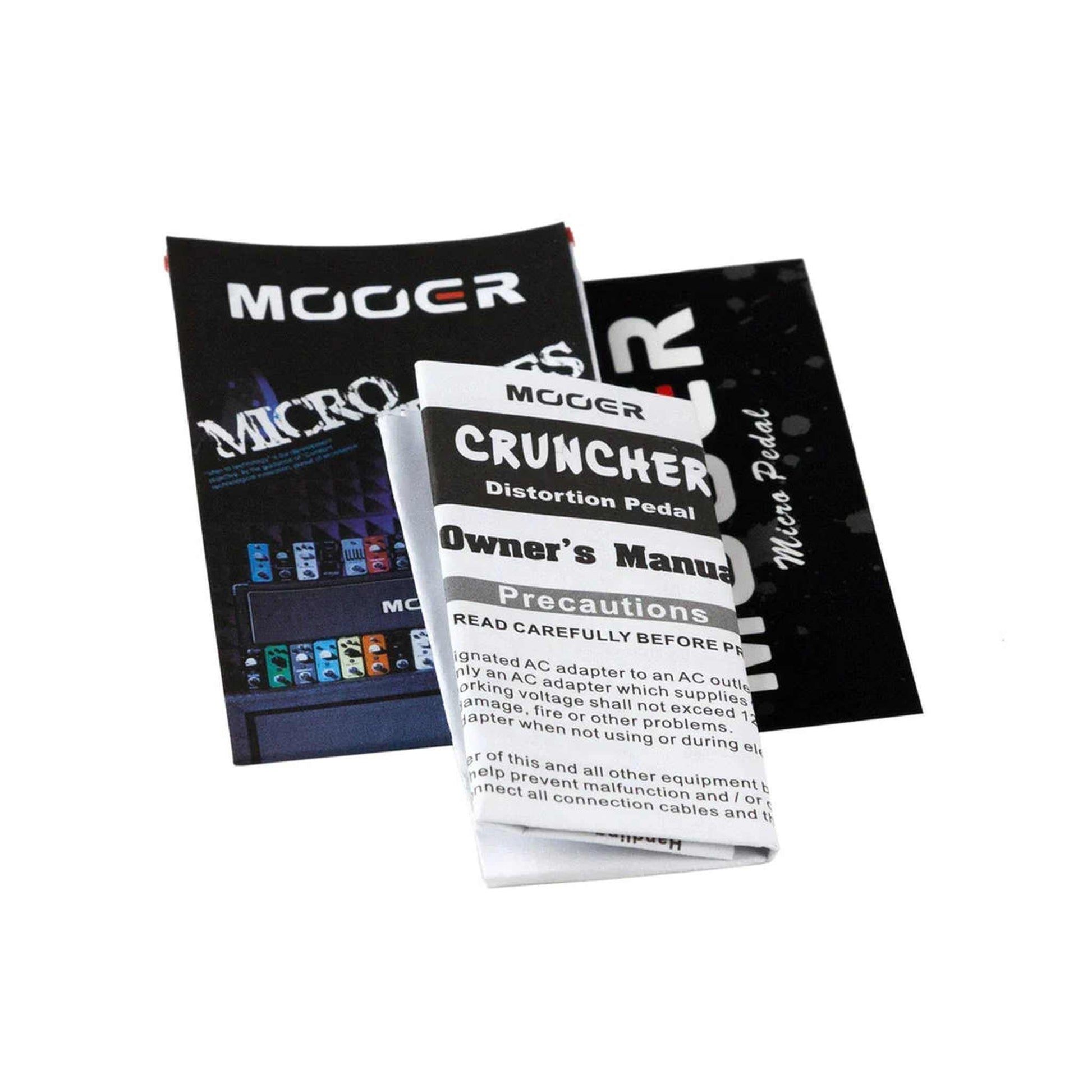 MOOER CRUNCHER DISTORTION EFFECTS PEDAL - Joondalup Music Centre