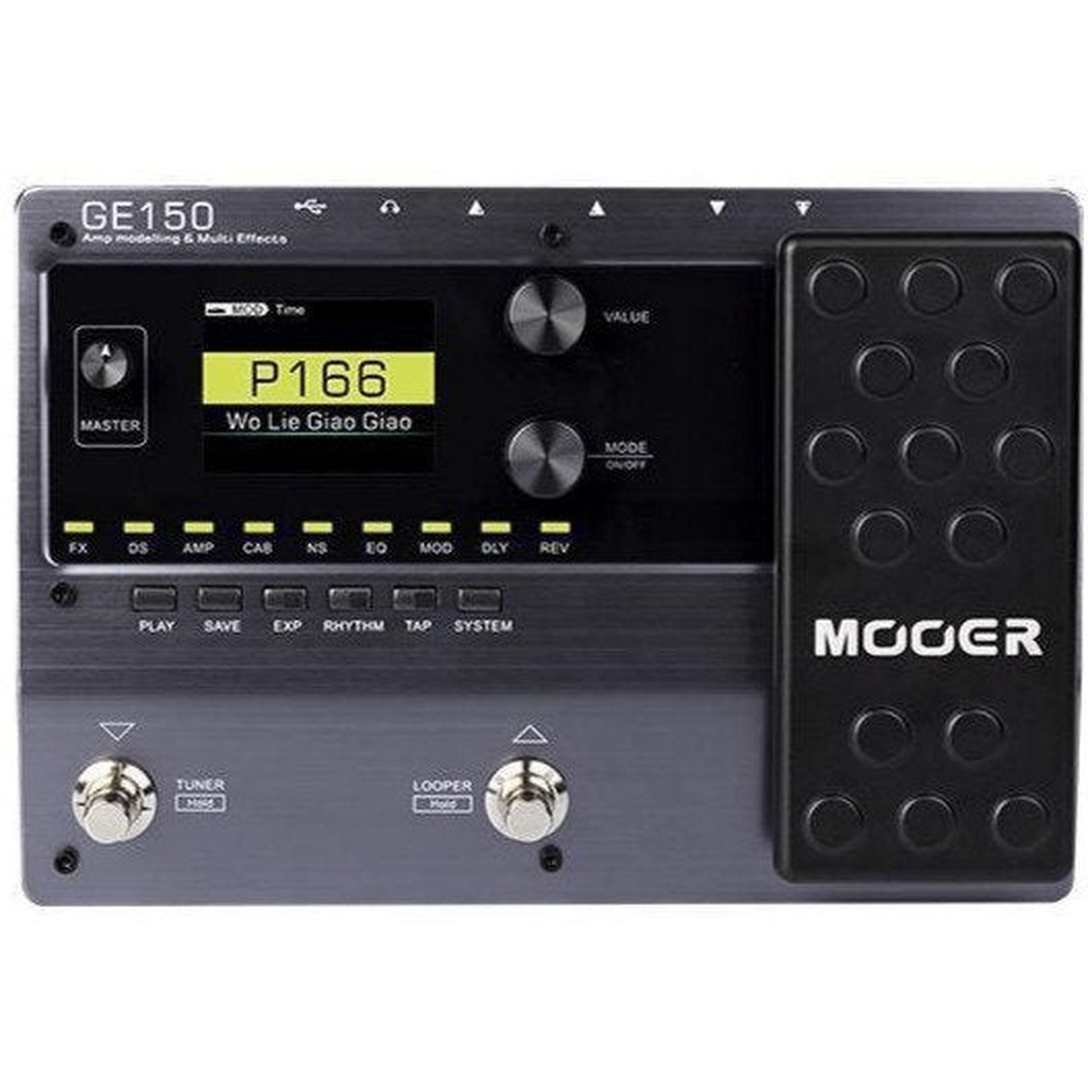 MOOER GE-150 AMP MODELLING AND MULTI EFFECTS PEDAL - Joondalup Music Centre