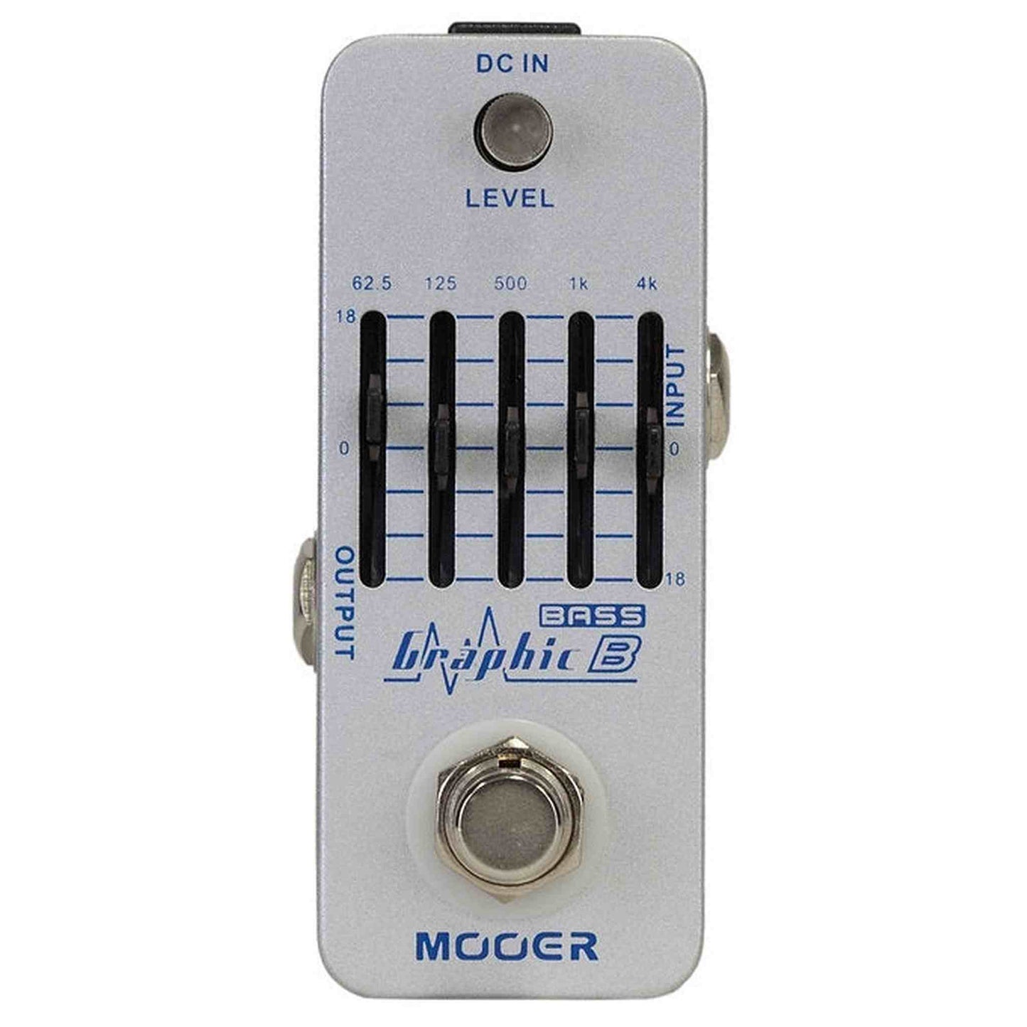 MOOER GRAPHIC B 5-BAND BASS EQ EFFECTS PEDAL - Joondalup Music Centre