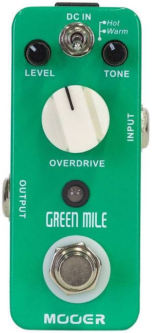Mooer Green Mile Overdrive Effects Pedal - Joondalup Music Centre