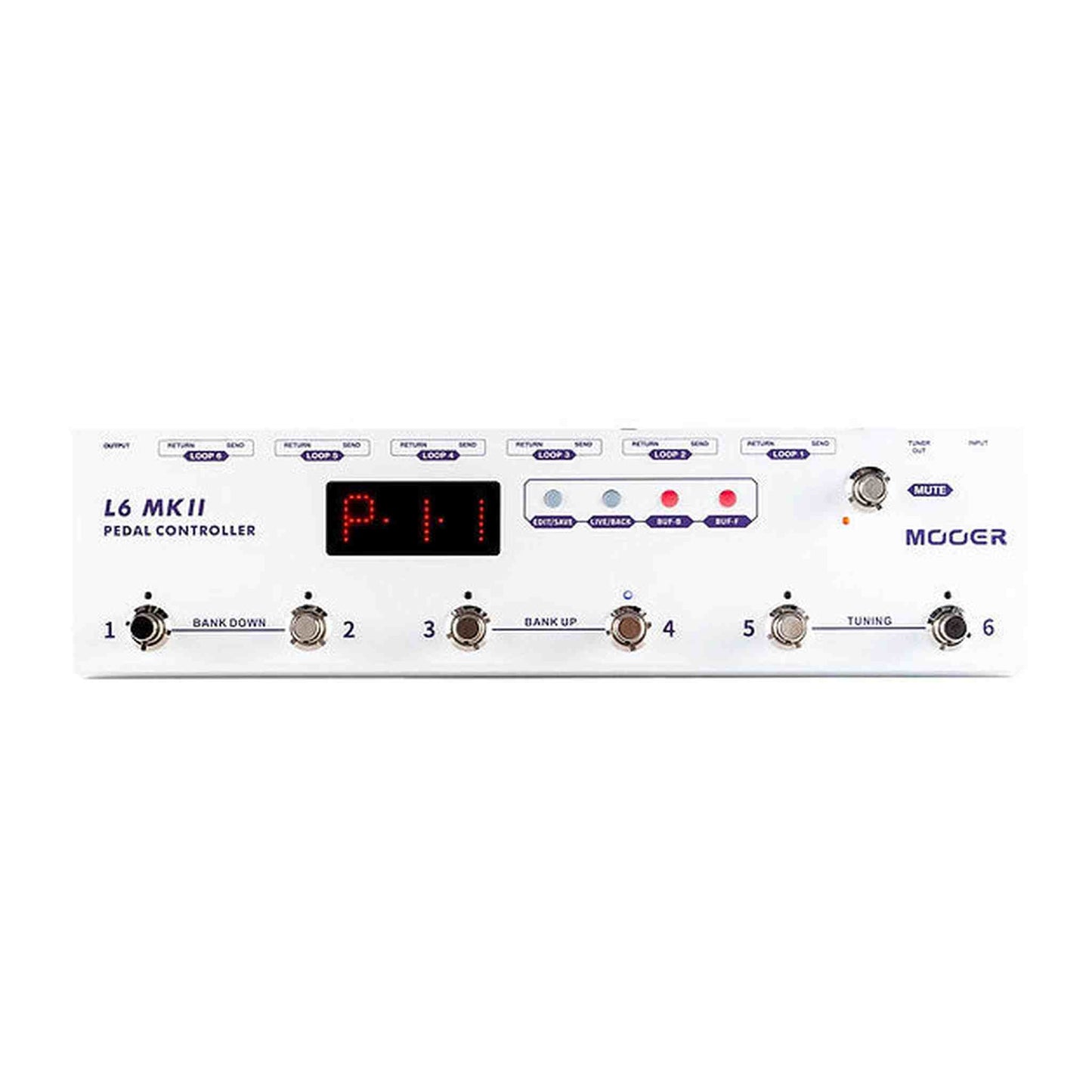 MOOER L6 PEDAL LOOP CONTROLLER - Joondalup Music Centre