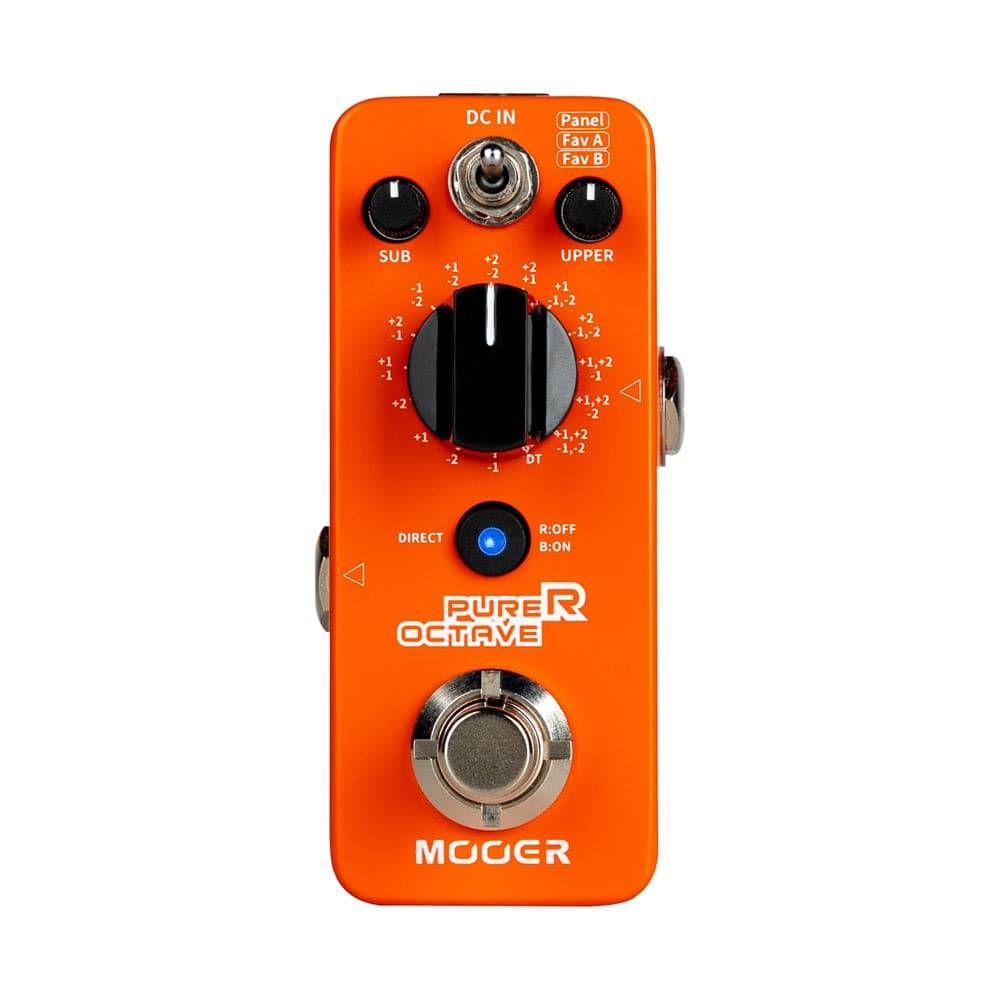 MOOER PURER OCTAVE PRO EFFECTS PEDAL - Joondalup Music Centre