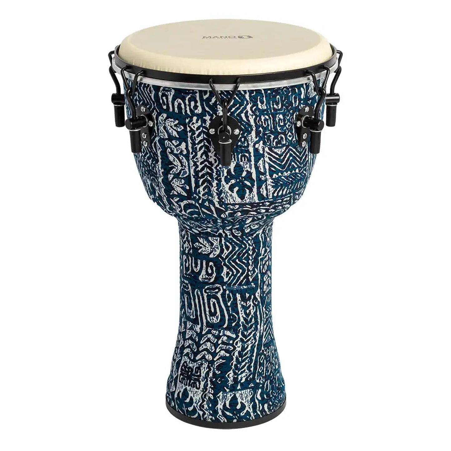 Mano 12 Inch Tunable Djembe – Blue Silk