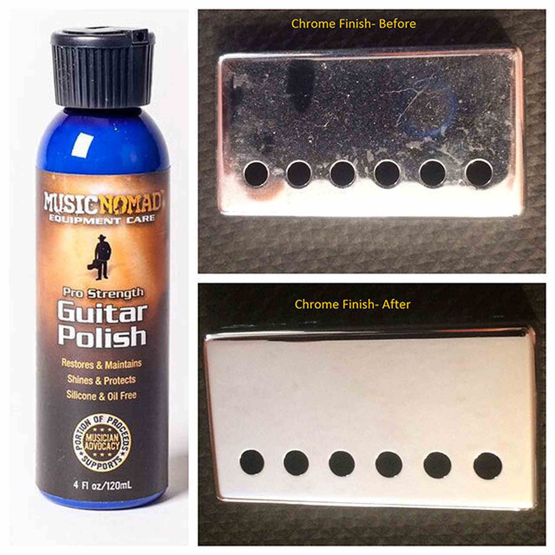 MUSIC NOMAD PRO STRENGTH GUITAR POLISH - 4OZ - Joondalup Music Centre