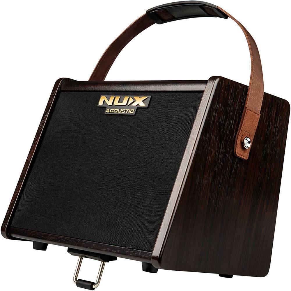 NU-X AC25 STAGEMAN 2-CHANNEL, 25W BATTERY OPERATED ACOUSTIC AMPLIFIER - Joondalup Music Centre