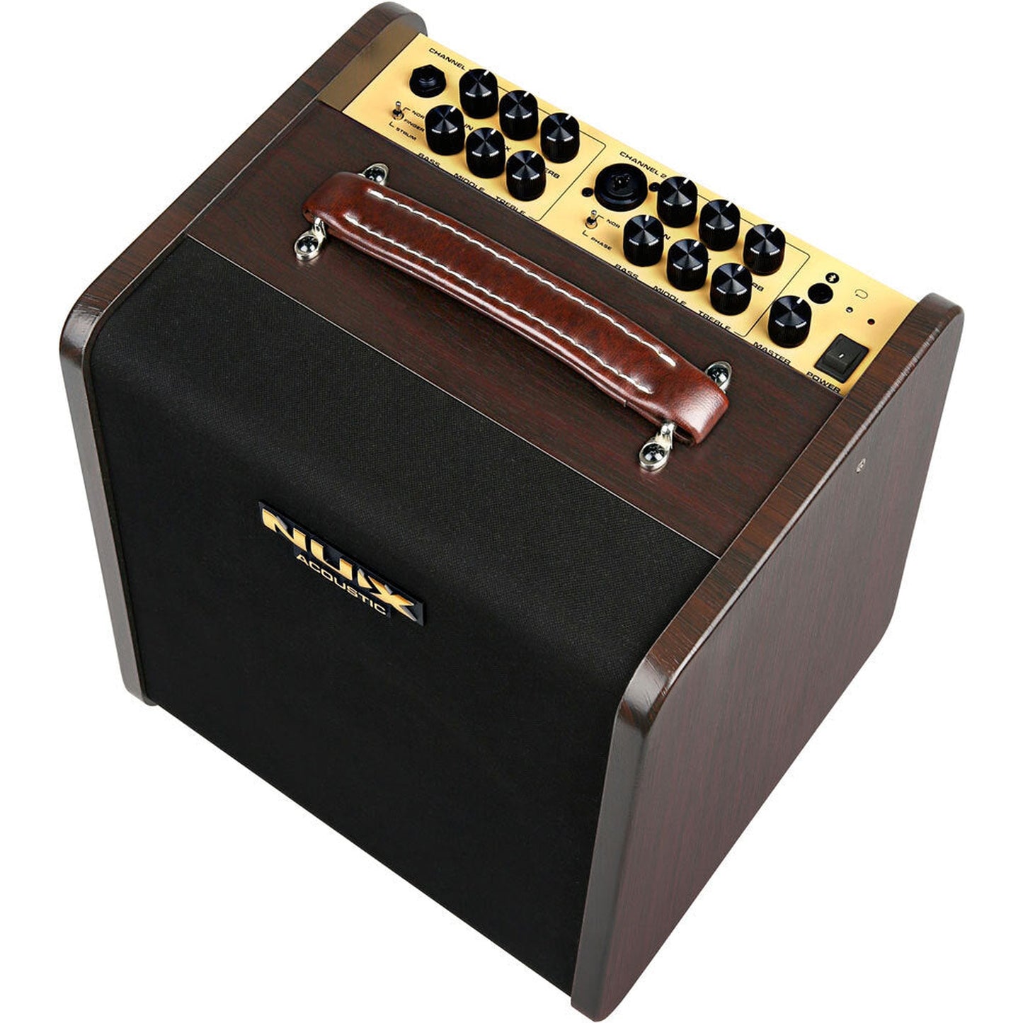 NU-X Stageman II Charge, 80W Battery Powered Acoustic Guitar Amplifier With Digital Fx - Joondalup Music Centre