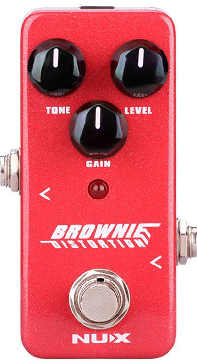 NU-X MINI CORE SERIES BROWNIE DISTORTION EFFECTS PEDAL - Joondalup Music Centre